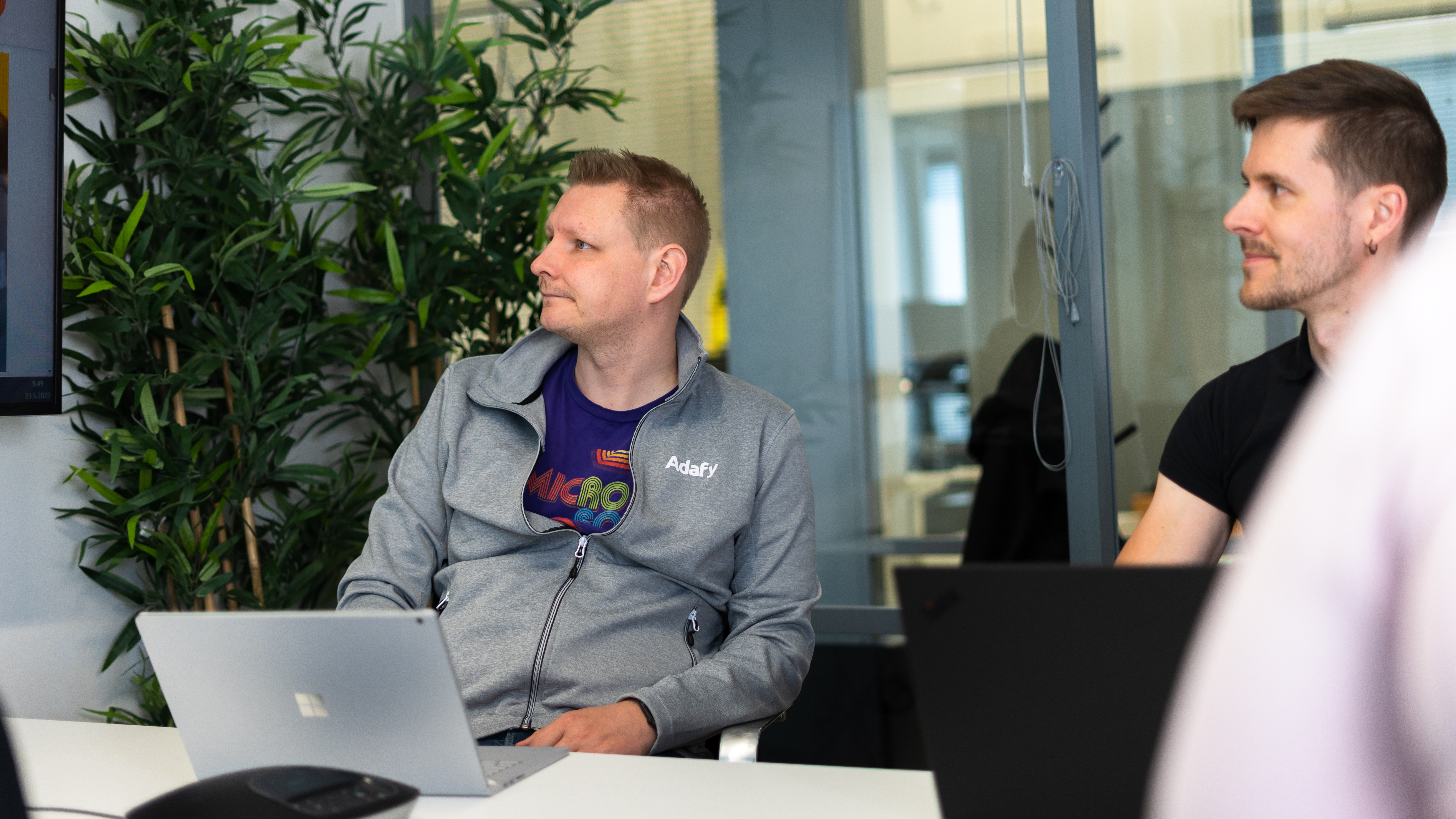 Adafyn tiimi suunnittelemassa pilviratkaisua